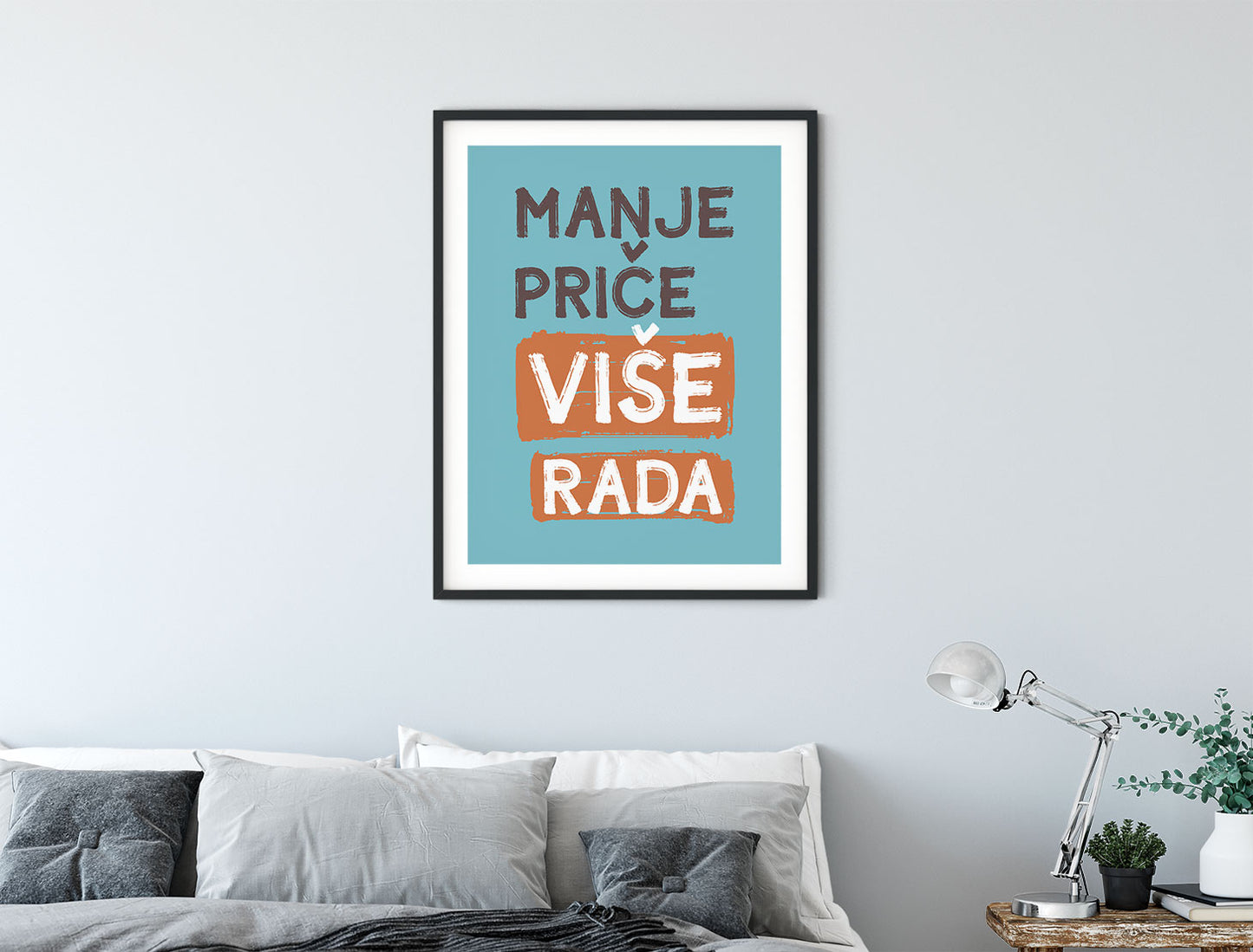 Manje priče više rada