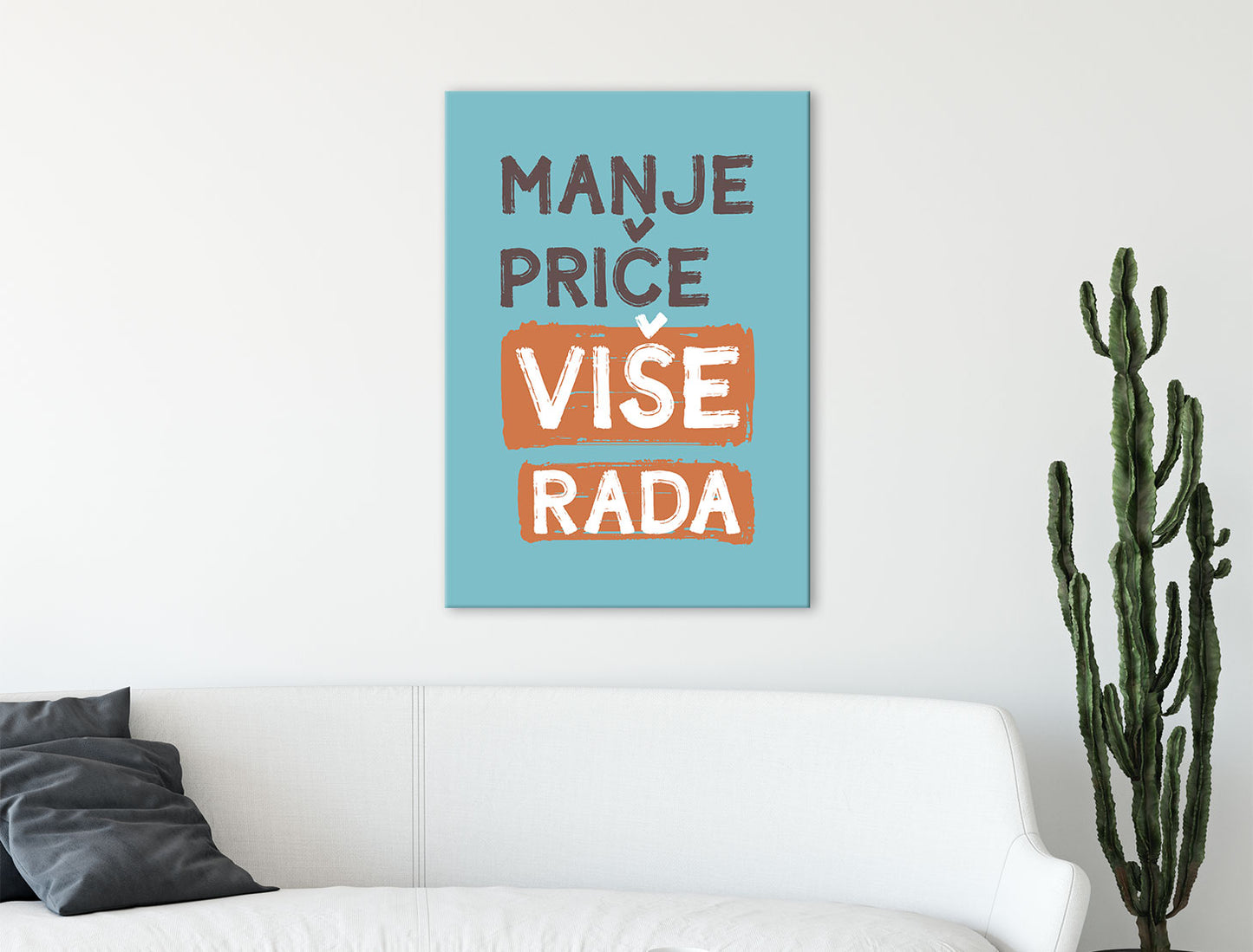 Manje priče više rada