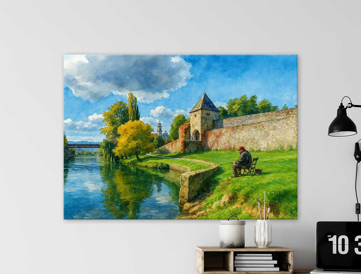 Ribar na Kastelu, Banja Luka