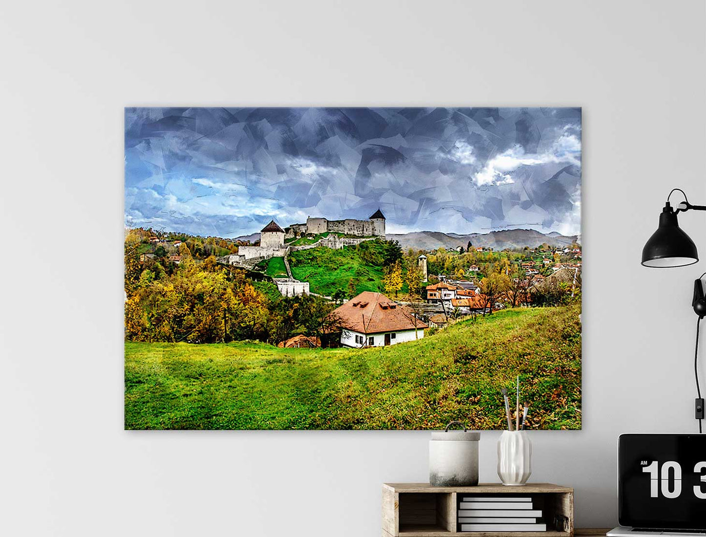 Tešanj, pogled na Gradinu