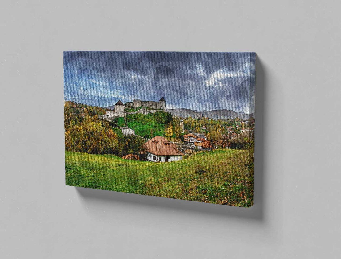 Tešanj, pogled na Gradinu