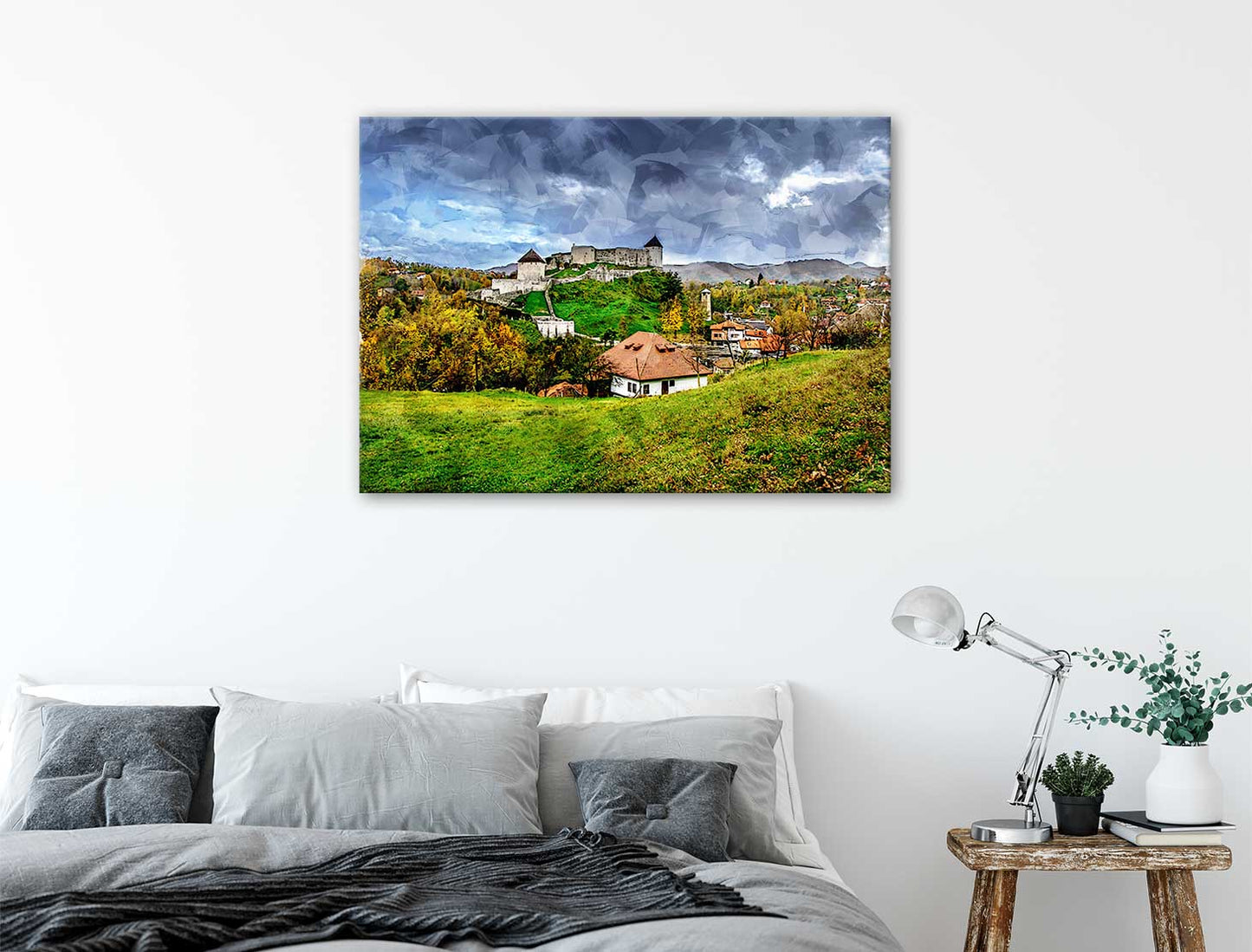 Tešanj, pogled na Gradinu