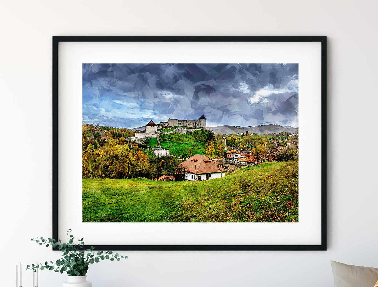 Tešanj, pogled na Gradinu