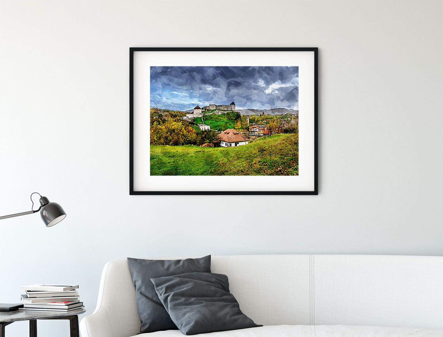 Tešanj, pogled na Gradinu