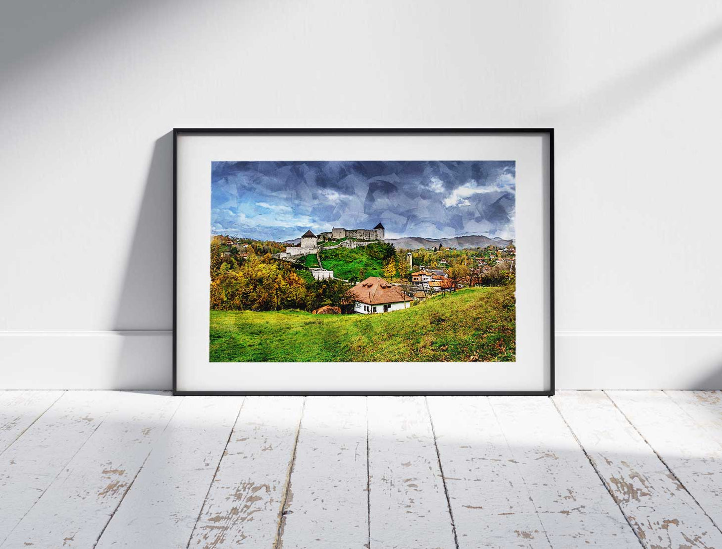 Tešanj, pogled na Gradinu