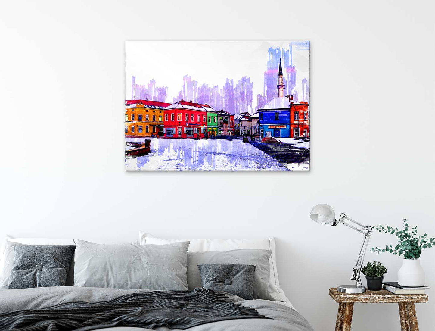 Trg Slobode zimi, Tuzla