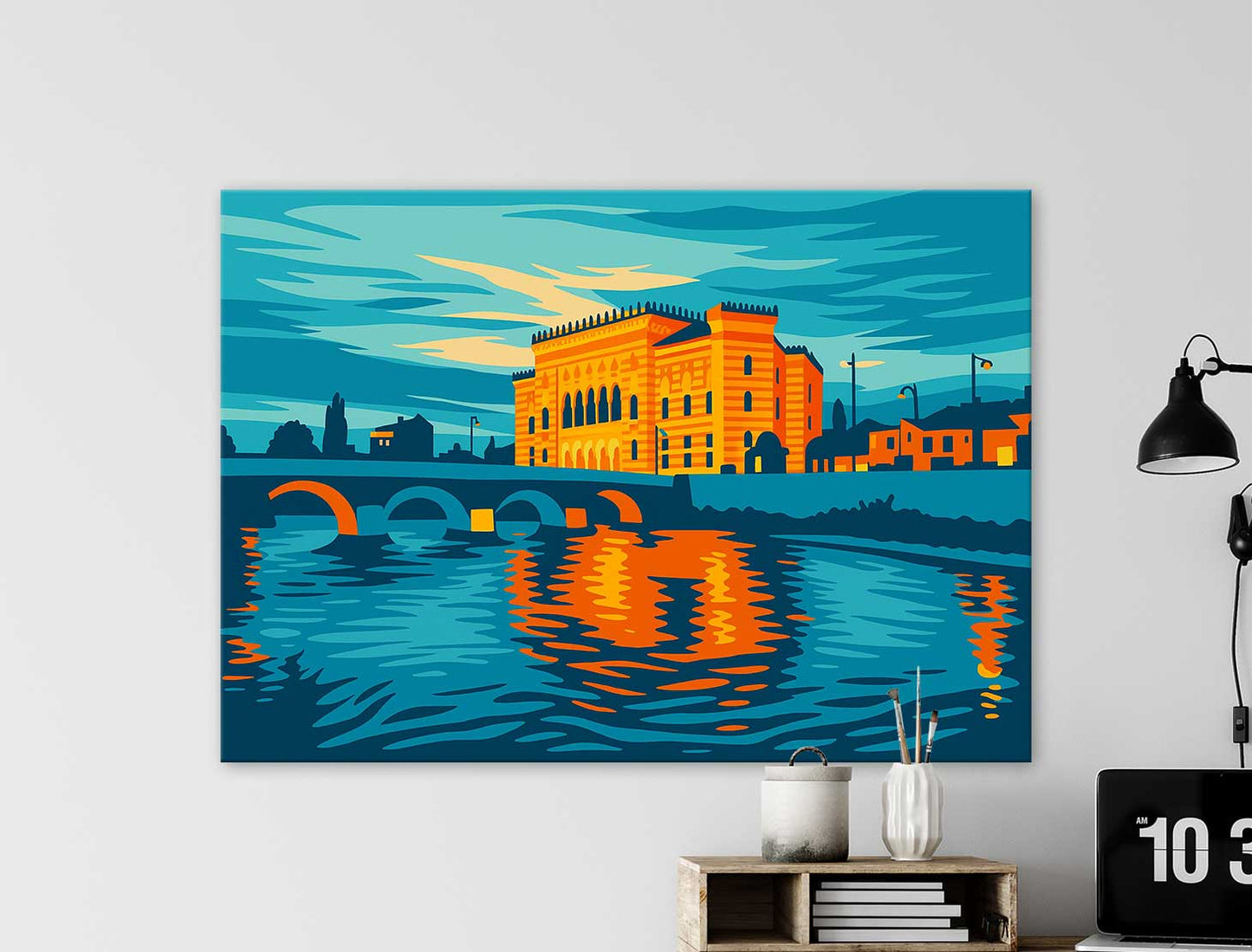 Vijećnica na mjesečini