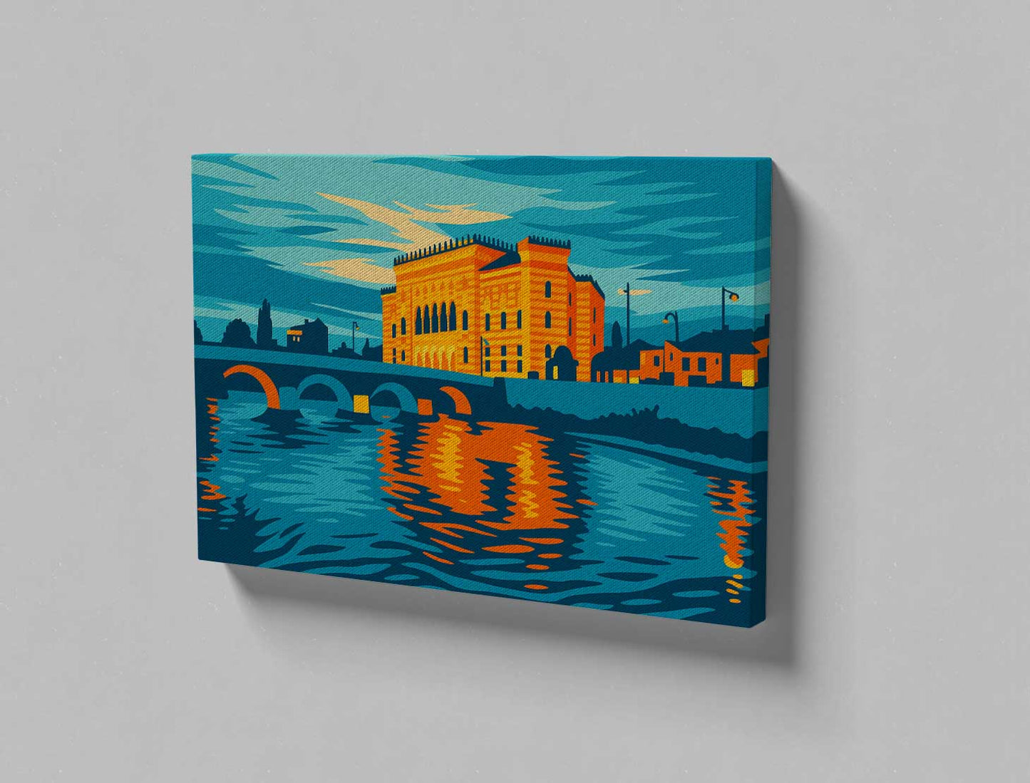 Vijećnica na mjesečini