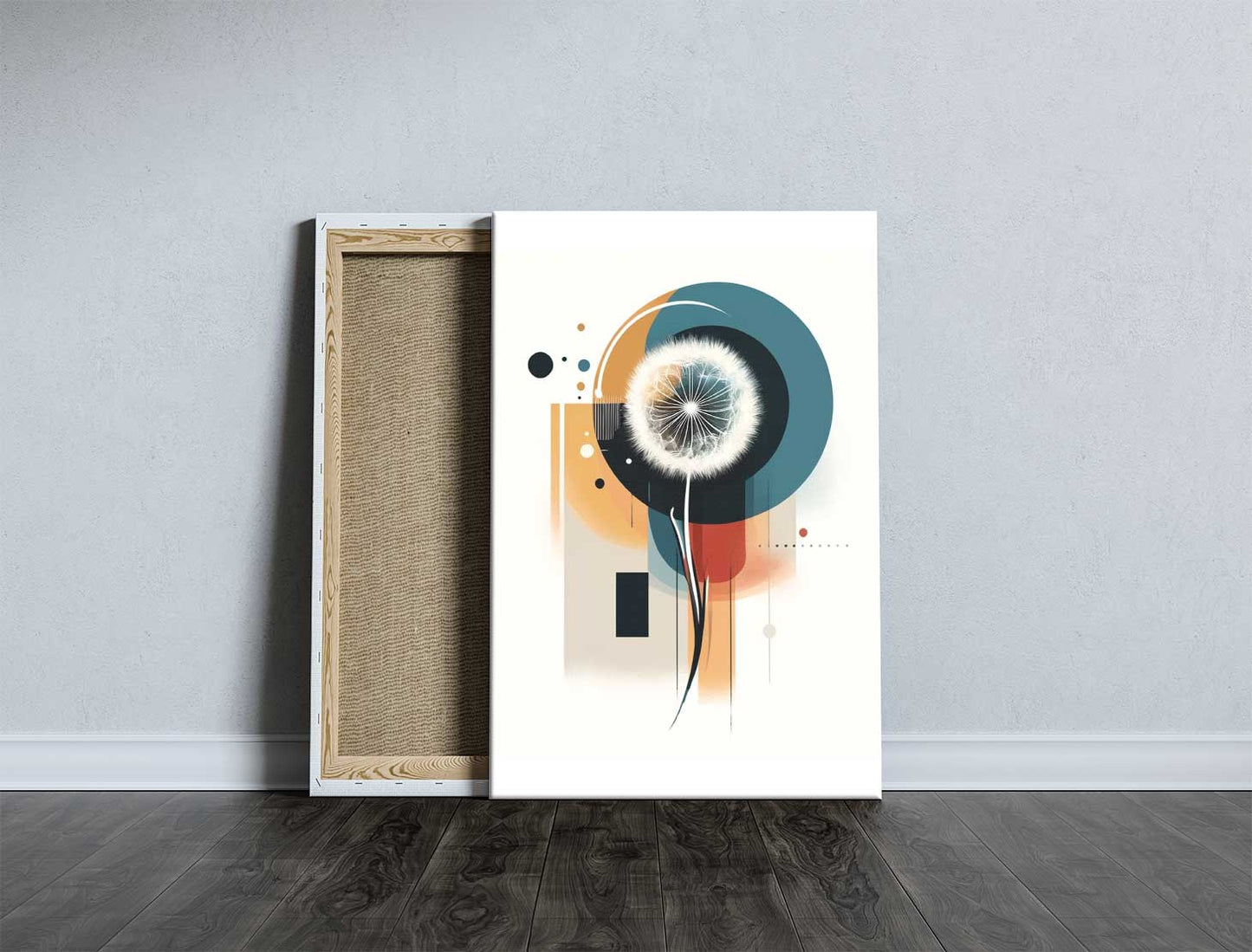 Maslačak, apstrakcija